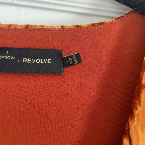 House of Harlow 1960 x Revolve Maritza Dress Rust - Picture 3 of 5